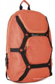 Fastrack 14 inch Laptop Backpack(Orange)